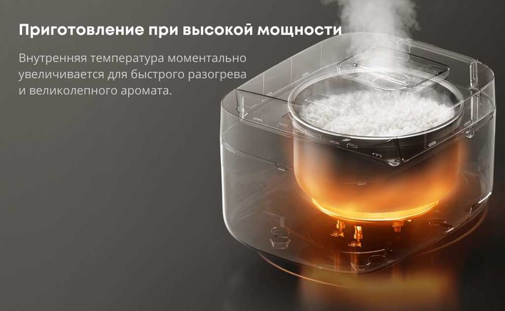 мультиварка Xiaomi Mi Smart Multifunctional Rice Cooker, Global, 3 л
