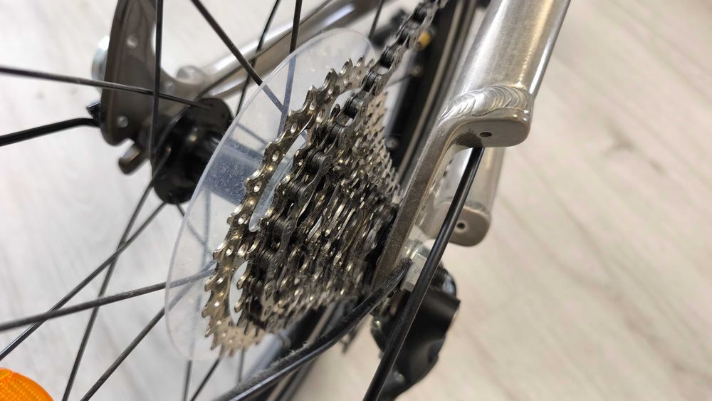 Bicicleta pliabila FOLD 560 aluminiu (NU 500) - 9 viteze, noua.