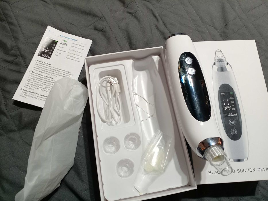 Вакуумный очиститель для лица