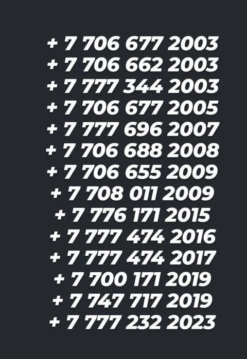 Алтел Билайн Теле 2 номера продаю красивые