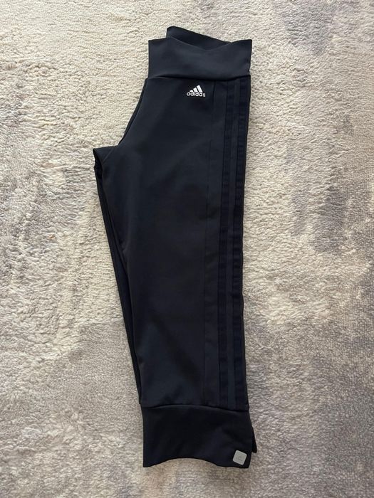 Colanti Adidas dama marimea S negri 3/4 stare impecabila