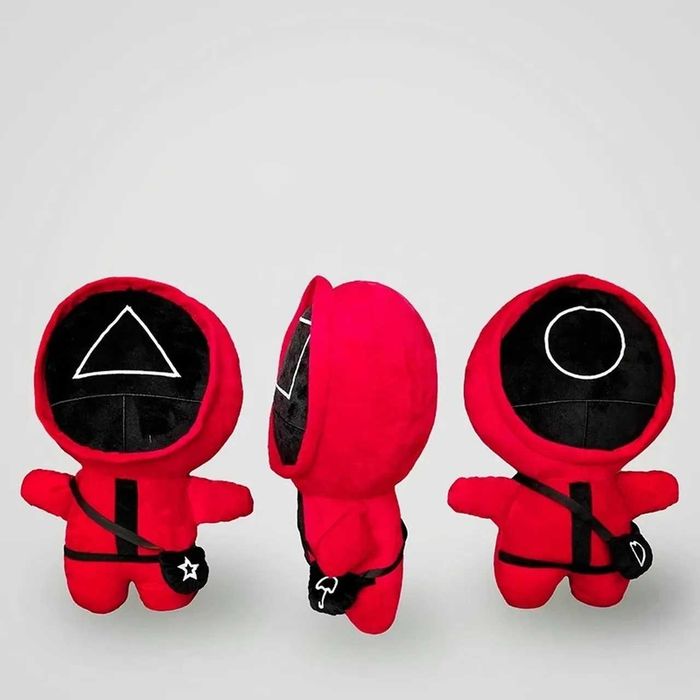Плюшена играчка Squid Game / Игра на калмари, 15см, 30см, 40см