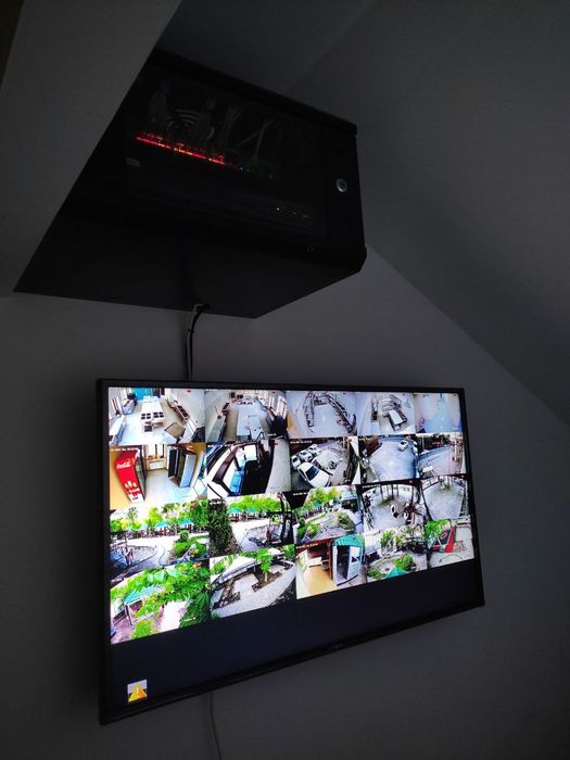 Установка камер видеонаблюдения