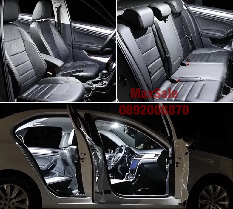 СЕТ интериорни крушки Mercedes CLC CL203 W203 цлц Мерцедес