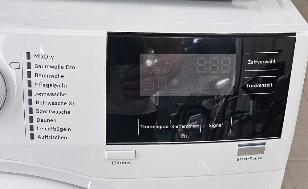 Uscător de rufe AEG TR7T60580 Seria 7000 SensiDry, 8 kg, A, Pompă Căldură +Factura +12LUNI GARANTIE