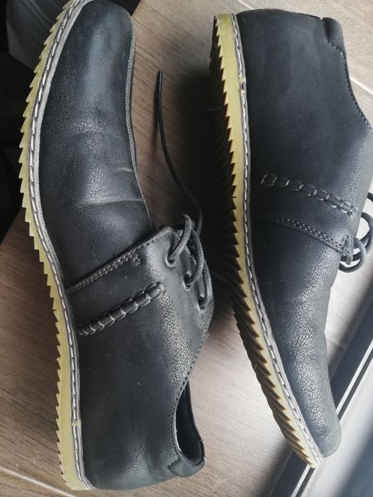 Спортно елегантни  кожени мъжки обувки mat star