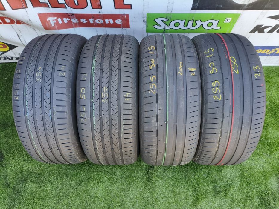 255 50 19 2x Continental 2x Hankook