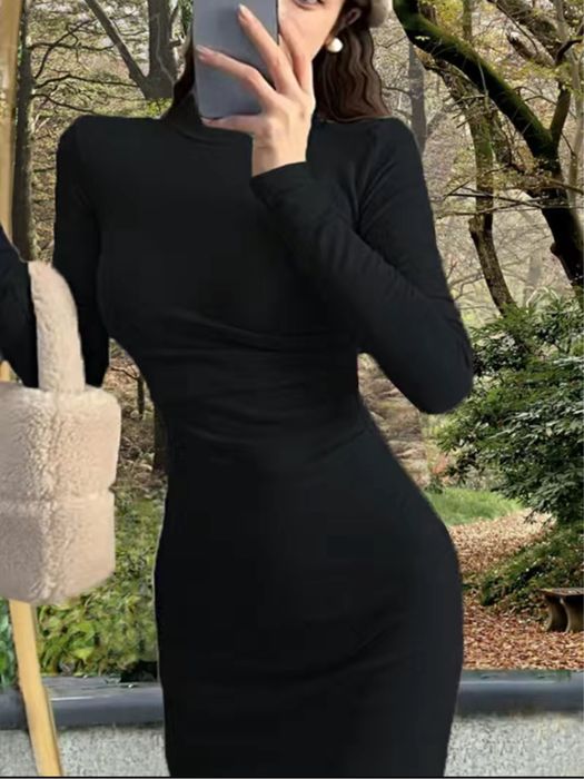 Черное платье лапша