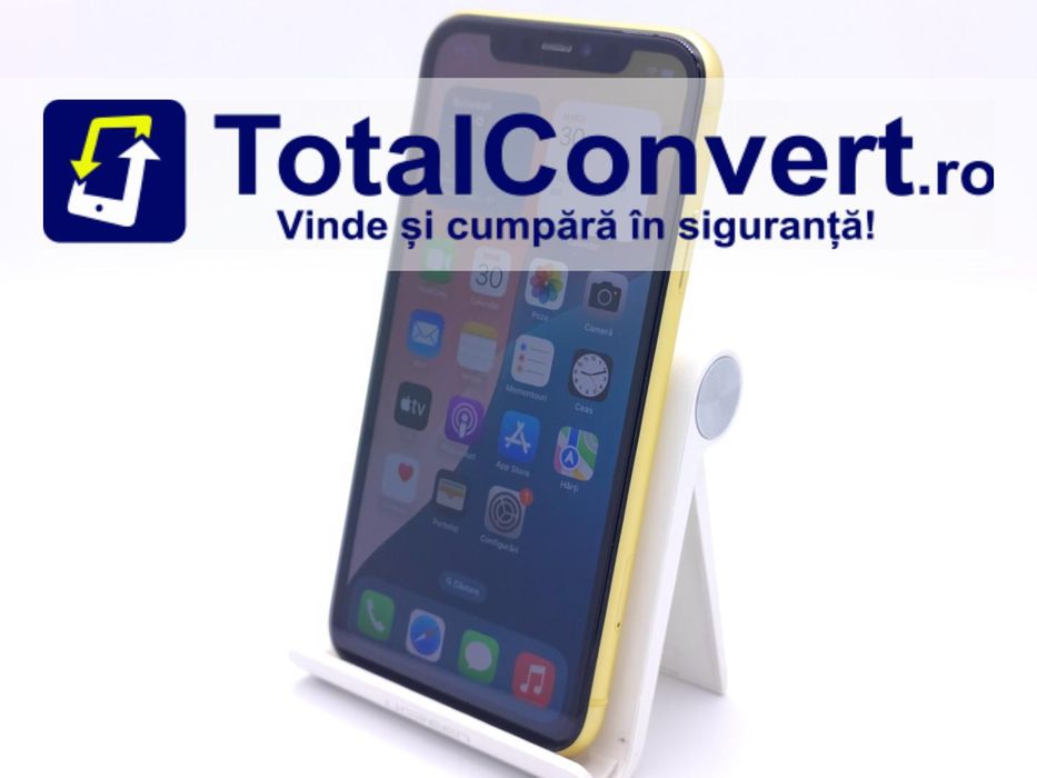 Apple iPhone 11 64GB Yellow 4GB Single SIM, Garantie 24 luni | #D89873