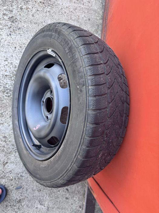 Set 4 jante tabla otel R15 4X100 Peugeot 301 Citroen C-Elysee