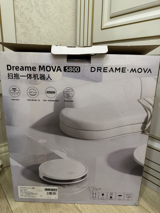 Продаётся робот-пылесос Dreame MOVA S800