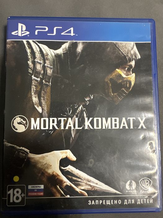 Playstation gams Minecraft и Mortal kombatx