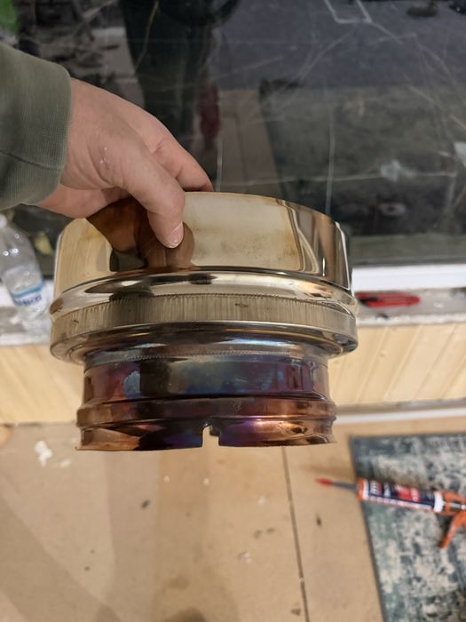 Двойно изолирани иноксови тръби за печка, камина 200 - 250 ф