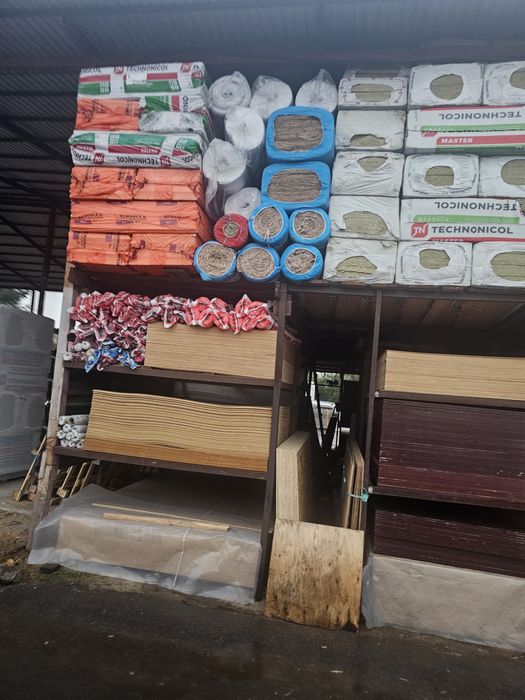 Фанера, ОСБ, утеплители — рынок «Үміт»