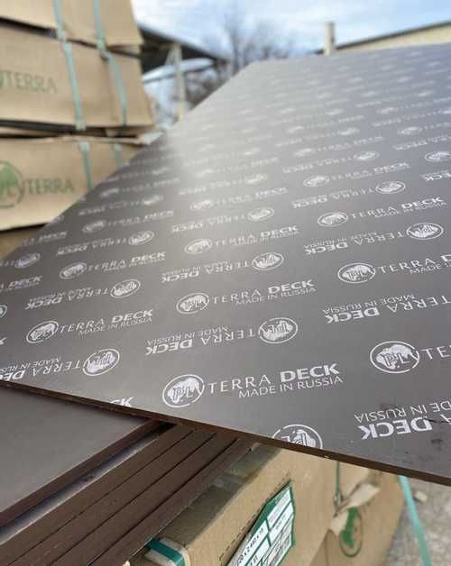 Фанера Финская Sveza DEK350 SIBPLY Terra Deck