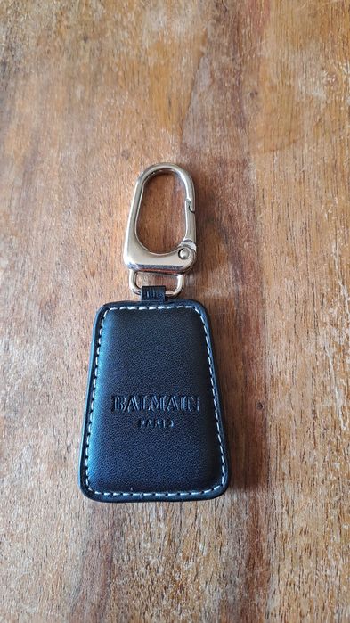 химикалка, органайзер и ключодържател кожени Balmain Paris комплект