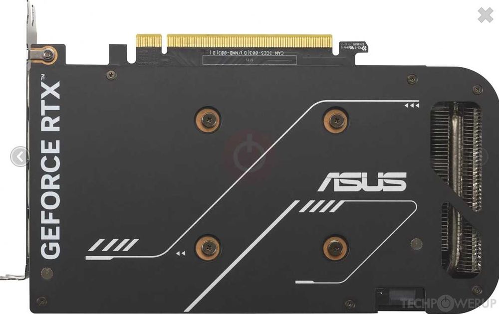 Видеокарта Nvidia ASUS Dual RTX 4060ti V2 OC