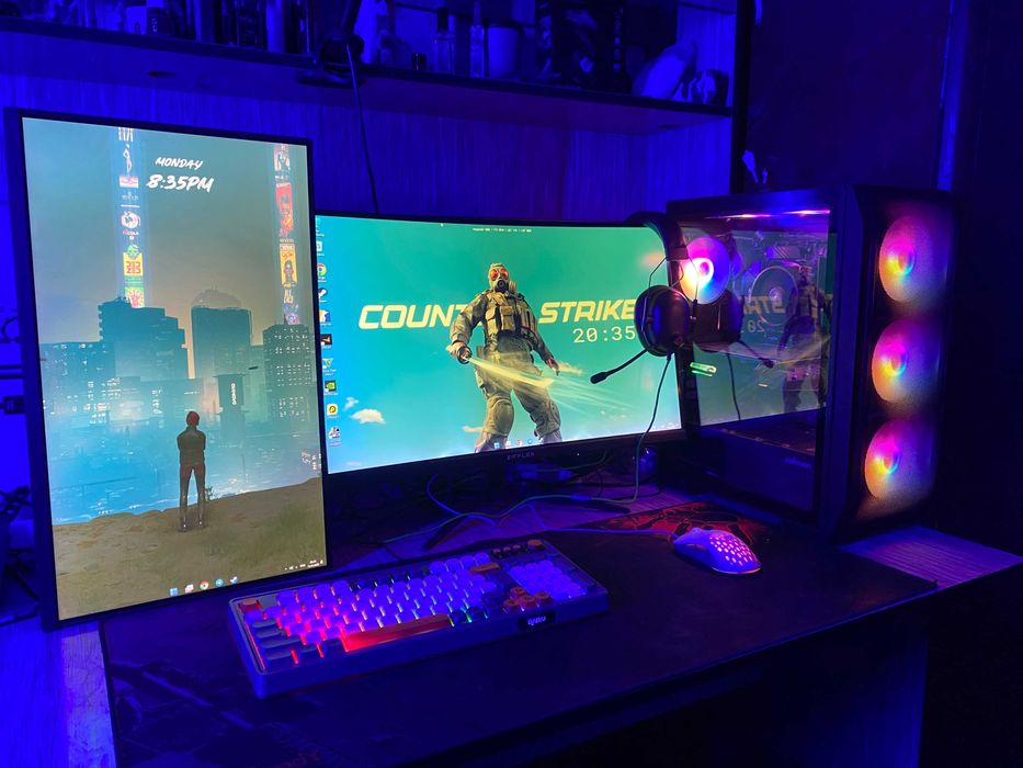 Жуда Кучли Компютер Ryzen 5 / RTX 2060 / 500GB NVME / 27 200ГЦ