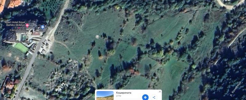 Парцел в Благоевград, област-гр.Банско площ 1508 цена 113000
