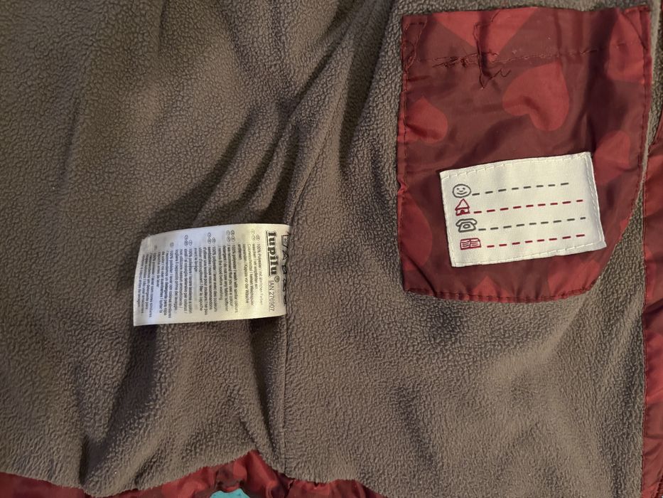 Детска зимна шуба Lupilu, ръст 110см, за възраст 6 години