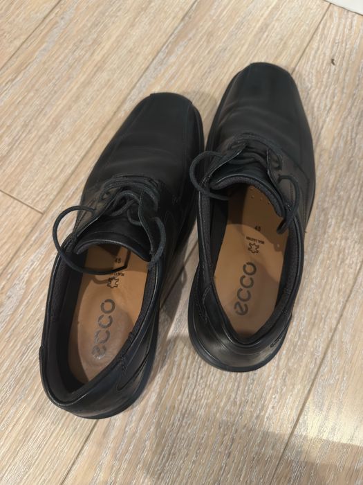 Pantofi Ecco Helsinki piele pantofi business barbati negri