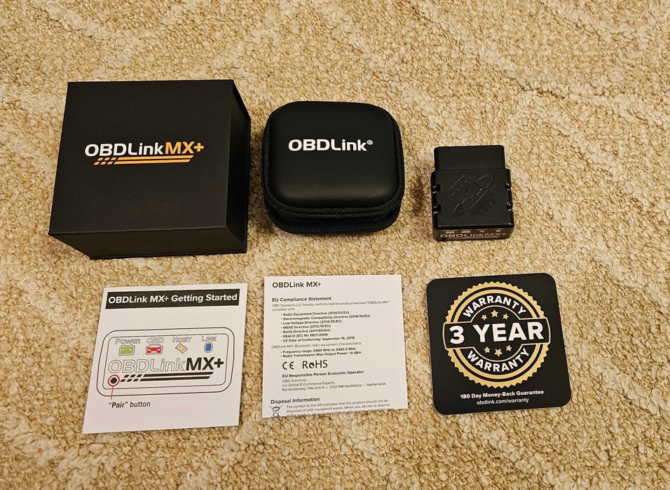 Interfata diagnoza originala  OBDLink MX+ MX201 3.1  iOS ,Android, Win