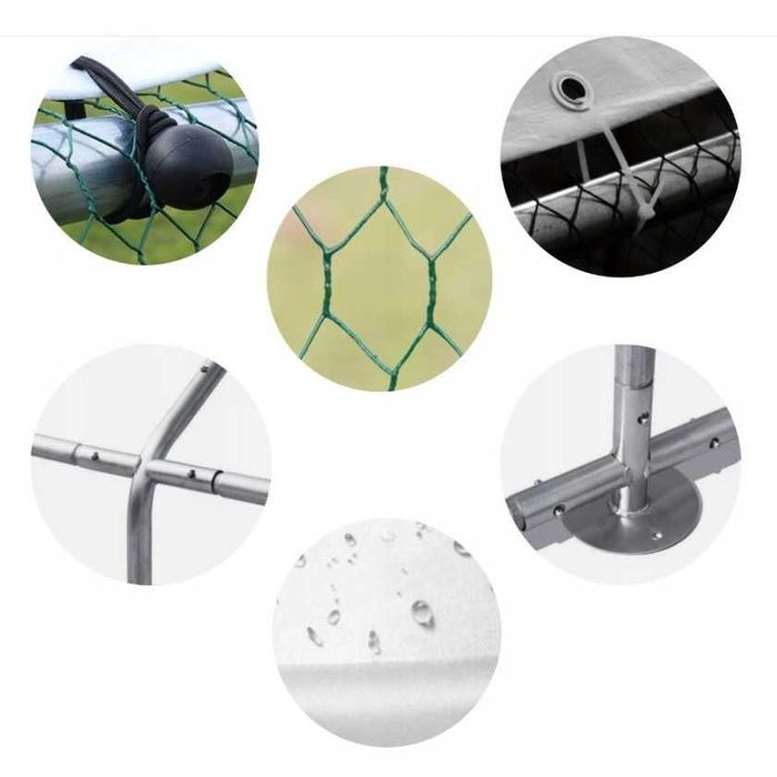 Птичарник 3х2м Клетка за пилета Кокошарник кокошарници клетки кокошки