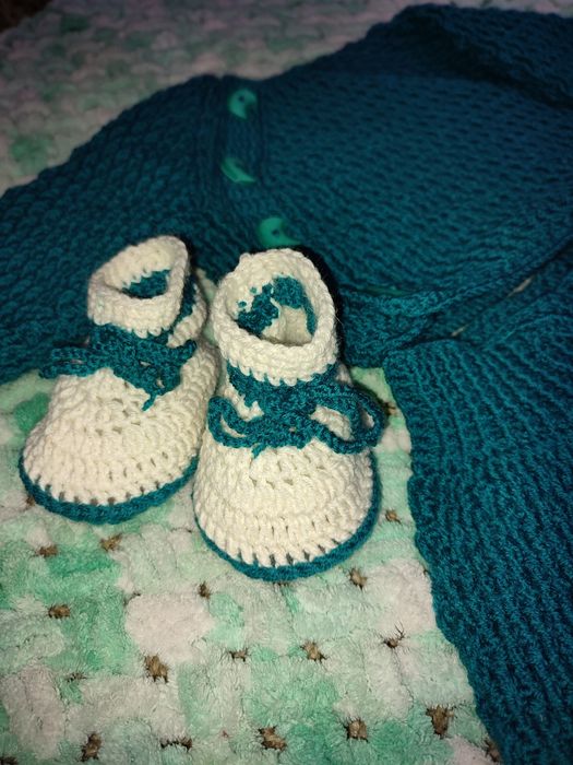 Костюм 0-6 месяца на выписку