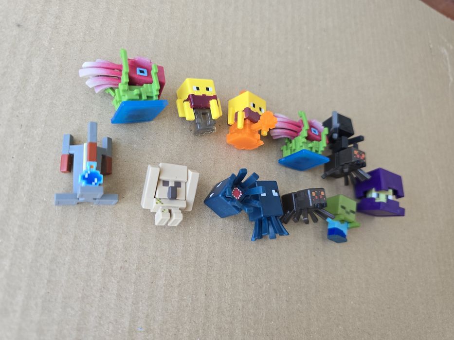 Minecraft мини фигурки колекция
