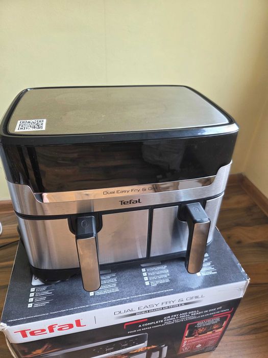 Tefal dual easy fry and grill уред за здравословно готвене