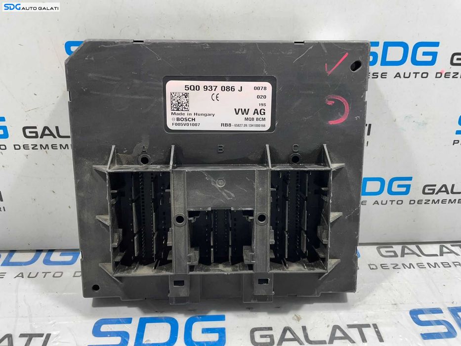 Unitate Modul Calculator Control Confort Comfort BCM Volkswagen Golf 7 2013 - 2017 Cod 5Q0937086J [L4639]