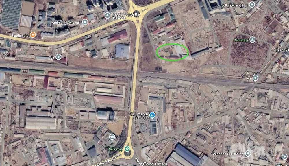 Продается склад-производство в городе Ургенч 56 соток