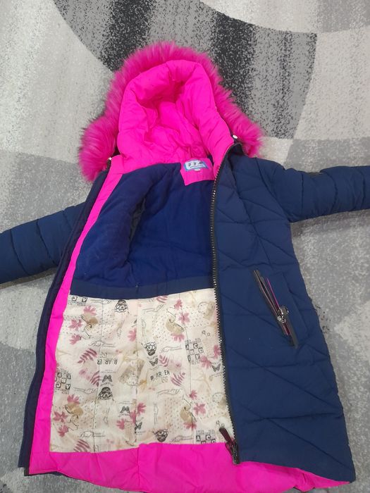 Куртка Шуба зимняя 10-12 лет