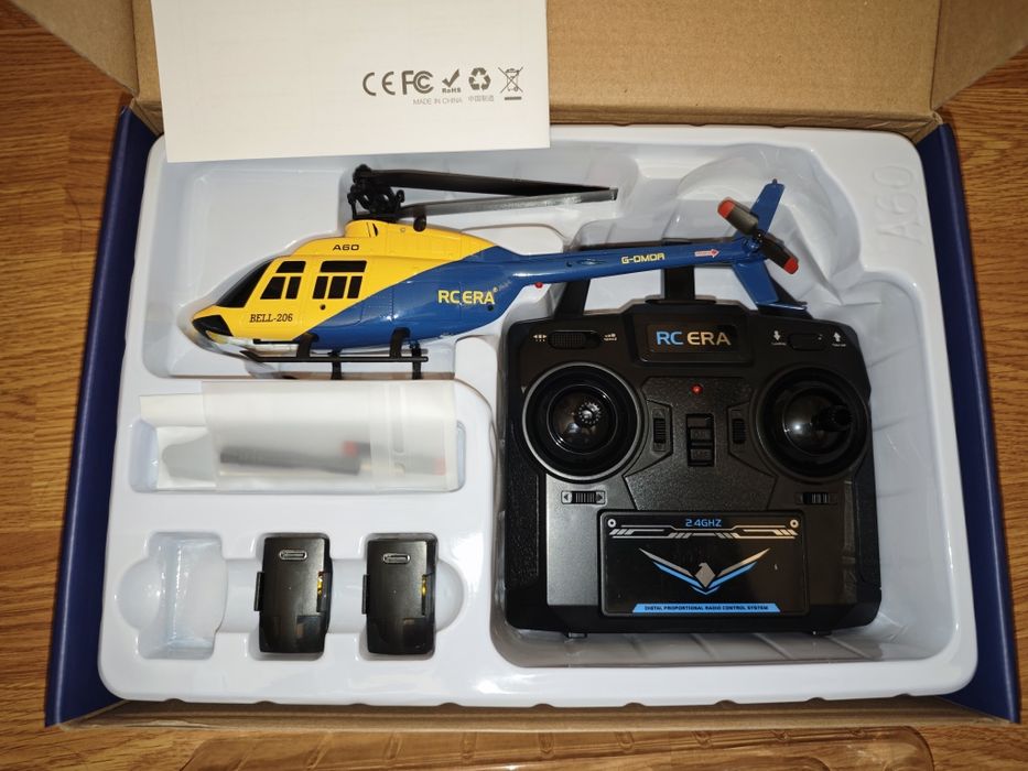 Масштабный радиоуправляемый вертолет