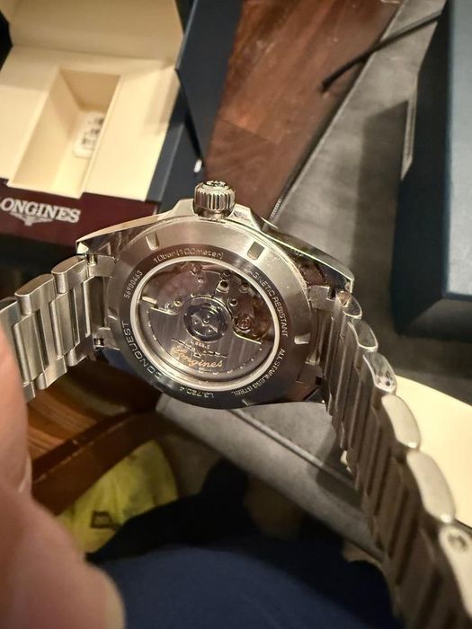 Ceas Longines Automatic Conquest Premium 41 mm Blue Sapphire Full Set