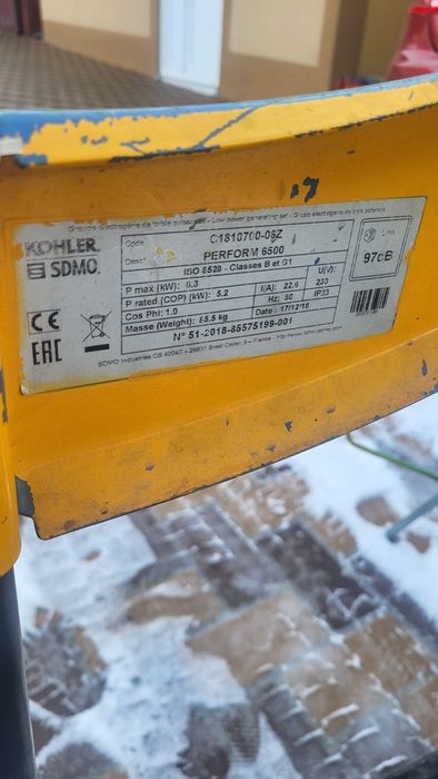 Generator profesional Kohler SDMO