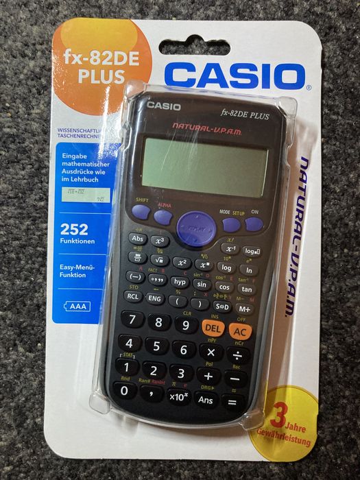 Casio fx-82de plus calculator