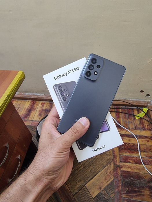 Samsung A73 5G 8/128gb ideal ochilmagan usta kurmagan aybi yuq tozza