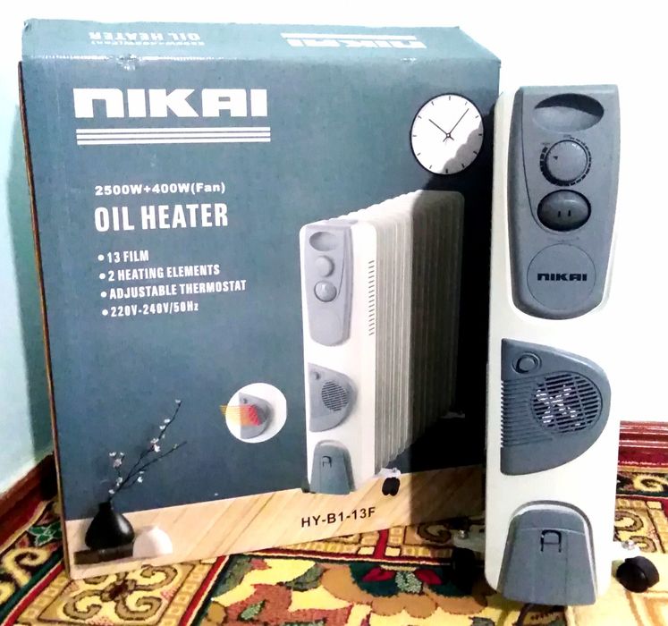 Обогреватели Масляный Obogevatel 13 Qovurgʻali Nikai