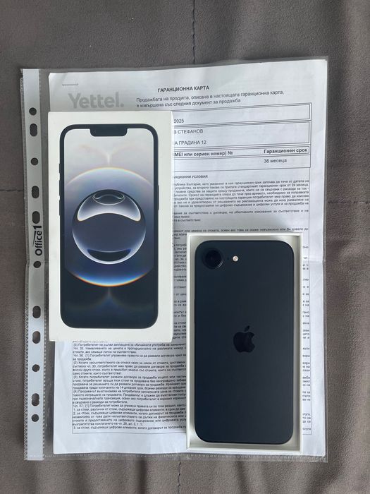 iPhone 16E КАТО НОВ !!