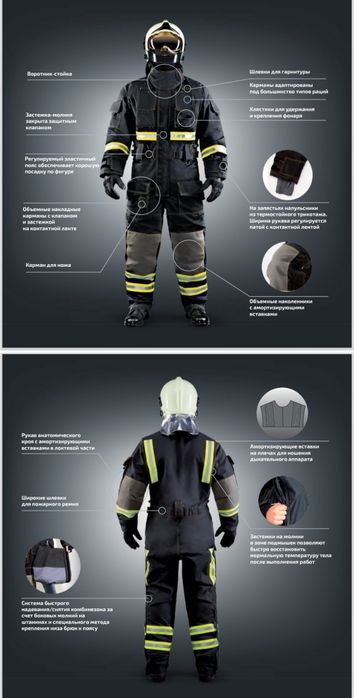 АКЦИЯ!!! БОП 4 Боевая Одежда Пожарного Цвет Песчаного бархана