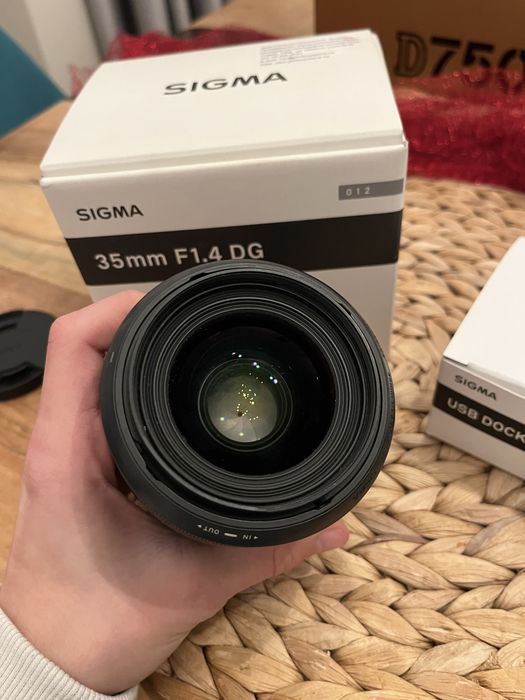 Sigma 35mm F/1.4 DG ART с Калибратор за Nikon