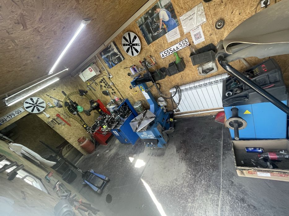 Продаётся действующий шиномонтаж