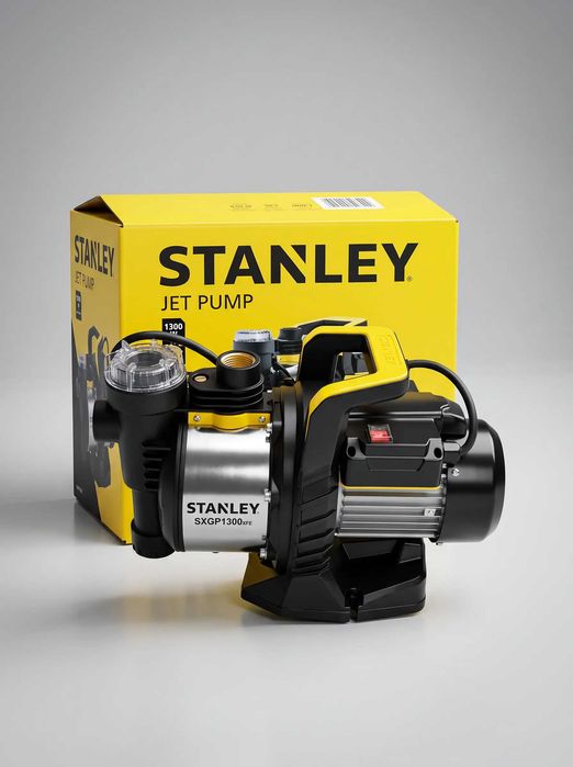 Stanley SXGP1300XFE – Pompă autoamorsantă pentru apă curată, 1300 W, 4500 l/h
