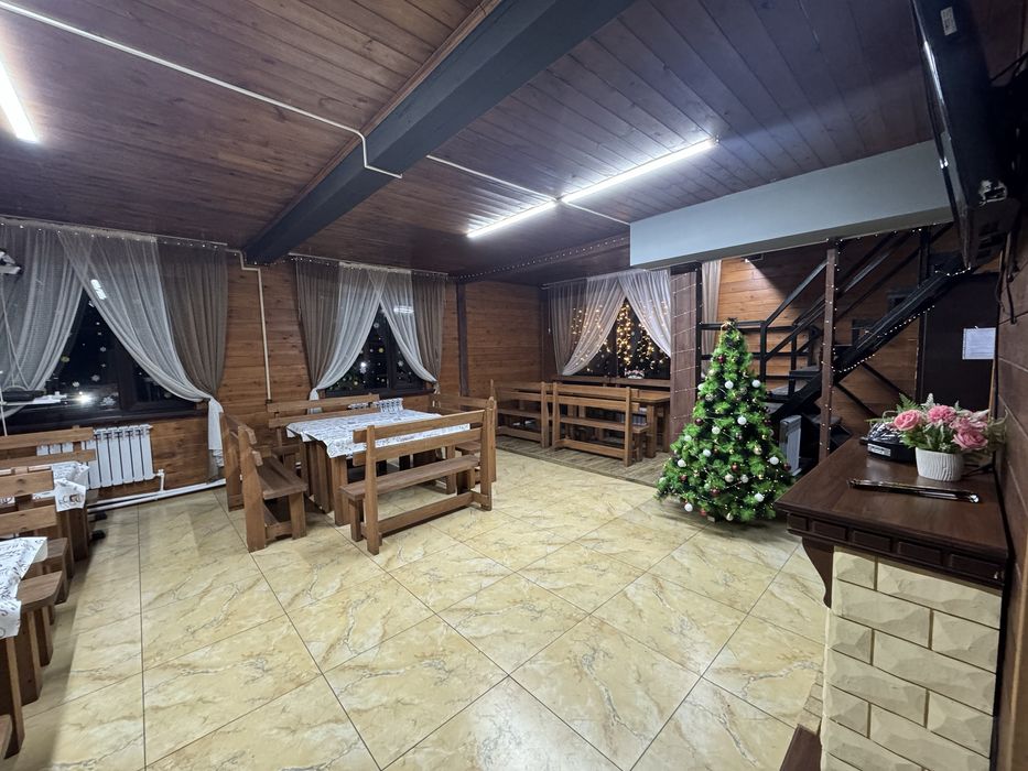 Домики со сруба и гостиничные номера