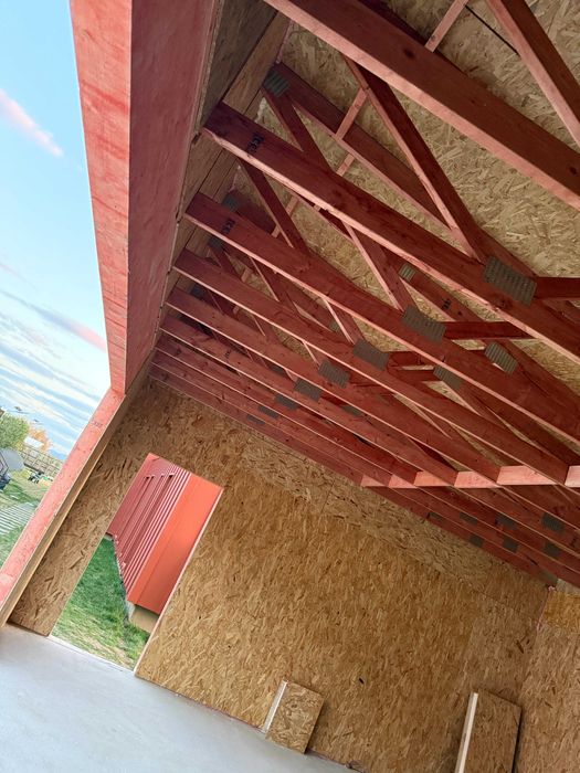 Ferme Acoperis Prefabricate in Doua Ape, Lemn Certificat C24