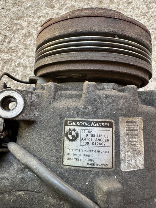 Компресор климатик бмв х5,е70/х6,е71(kompresor klimatik bmw x5,e70/x6)