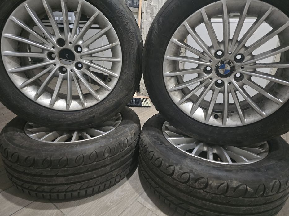 Jante BMW ZR17 cu cauciucuri de vara 5x120