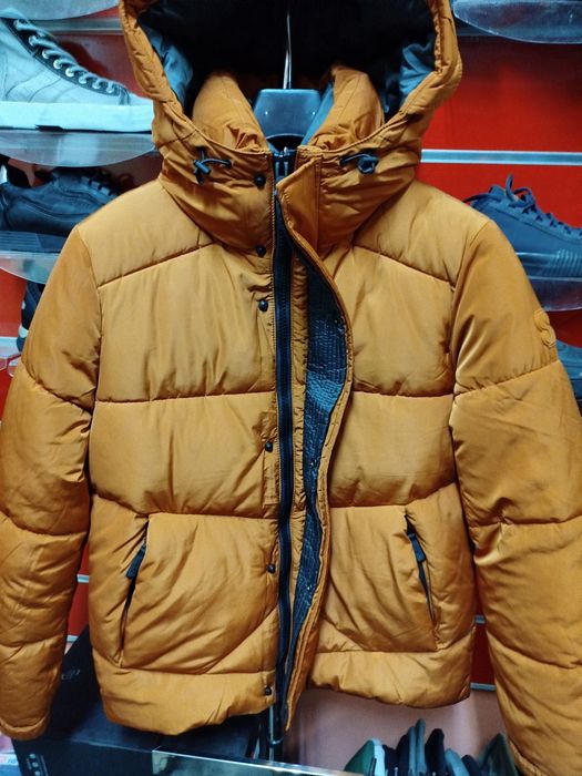 Оригинално зимно яке S. Oliver M ново мъжко с качулка