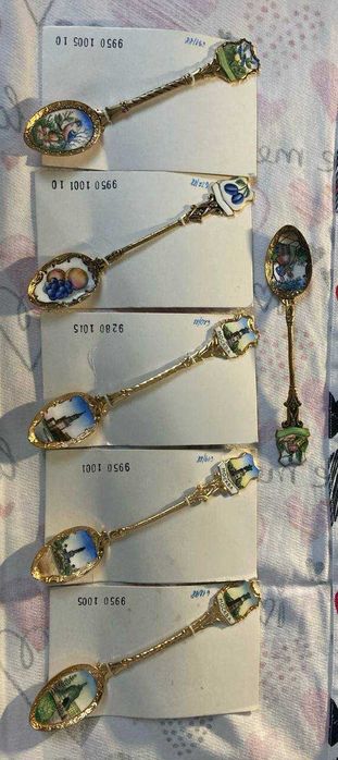 Винтажная сувенирная ложка из Чехословакии